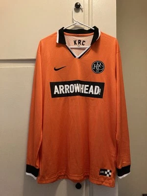 Camiseta de fútbol Nike Koreatown Run Club KRCFC 23/24 NARANJA Talla XL RARA Los Ángeles Foto 1 de 4