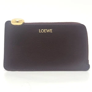 LOEWE Pebble logo Card Case Fragment Case L-shaped zipper coin purse - Picture 1 of 13