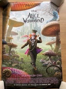 Alice In Wonderland Original Cinema One Sheet Character Posters (3 in total) - Picture 1 of 3