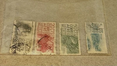 Mexico #C117-C119 Merida 400th Anniversary Postage Airmail Stamps 1942 Mint NH - Image 1 of 2