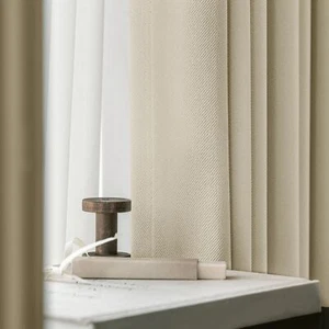 Geomoroccan Linen 100% Blackout Curtains 84 Inch Long 2 Panels for Bedroom Li... - Picture 1 of 9