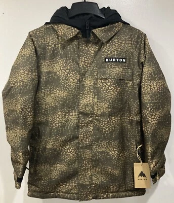 Burton B Uproar JK Cobra Camo Boys Youth Size XL NWT $170 Ski Snow Board Jacket - Image 1 of 4