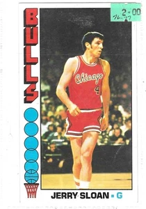 1976-77 Topps Basketball #123 Jerry Sloan - Bild 1 von 1