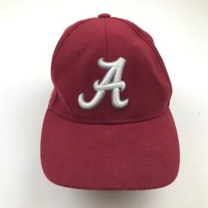 Alabama Crimson Tide Hat Cap Size S - M Red Adjustable Embroidered NCAA Mens