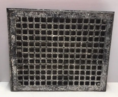 Antique Vintage Wall Floor Grate Heat Vent Register Cover Cover