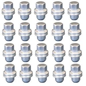 20 x ALLOY WHEEL NUTS 22.5mm Shank fit Range Rover Sport 05 - 15 Alloys Solid - Picture 1 of 2