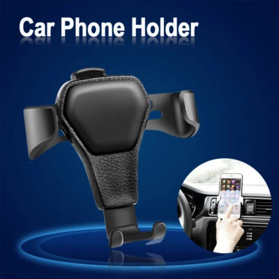 Universal Gravity Car Holder Mount Air Vent Stand Cradle For Mobile Phone Car - Image 1 of 4
