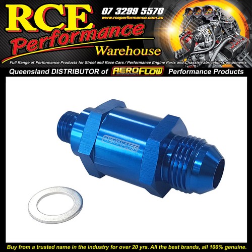 15831 – Check Valve to Suit Std Bosch pump. AN-8 Male, Black