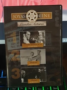 Dvd Joyas Del Cine Grandes Actores. 3 peliculas clasicas - Imagen 1 de 3