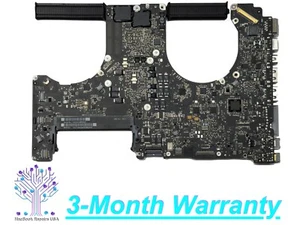 Apple A1286 2011 MacBook Pro 15" i7 2.0GHz Logic Board 820-2915-B (w/ NEW GPU) - Picture 1 of 14