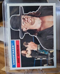 Undertaker 2005 WWE Topps Heritage Wrestling Card