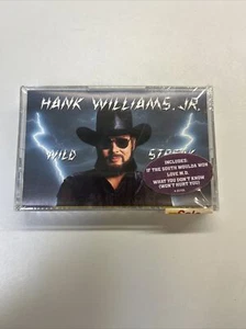 Hank Williams Jr Country Music Wild Streak Cassette Tape NEW SEALED - Picture 1 of 4