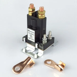Interruptor de alimentación de relé de gran tamaño con contactor de CC 200A 48V/24V/12V de doble acción - Imagen 1 de 4