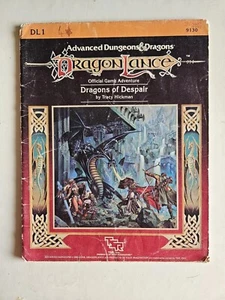 DL1 Dragons Of Despair Dungeons and Dragons AD&D RPG Dragonlance Módulo Libro - Imagen 1 de 11