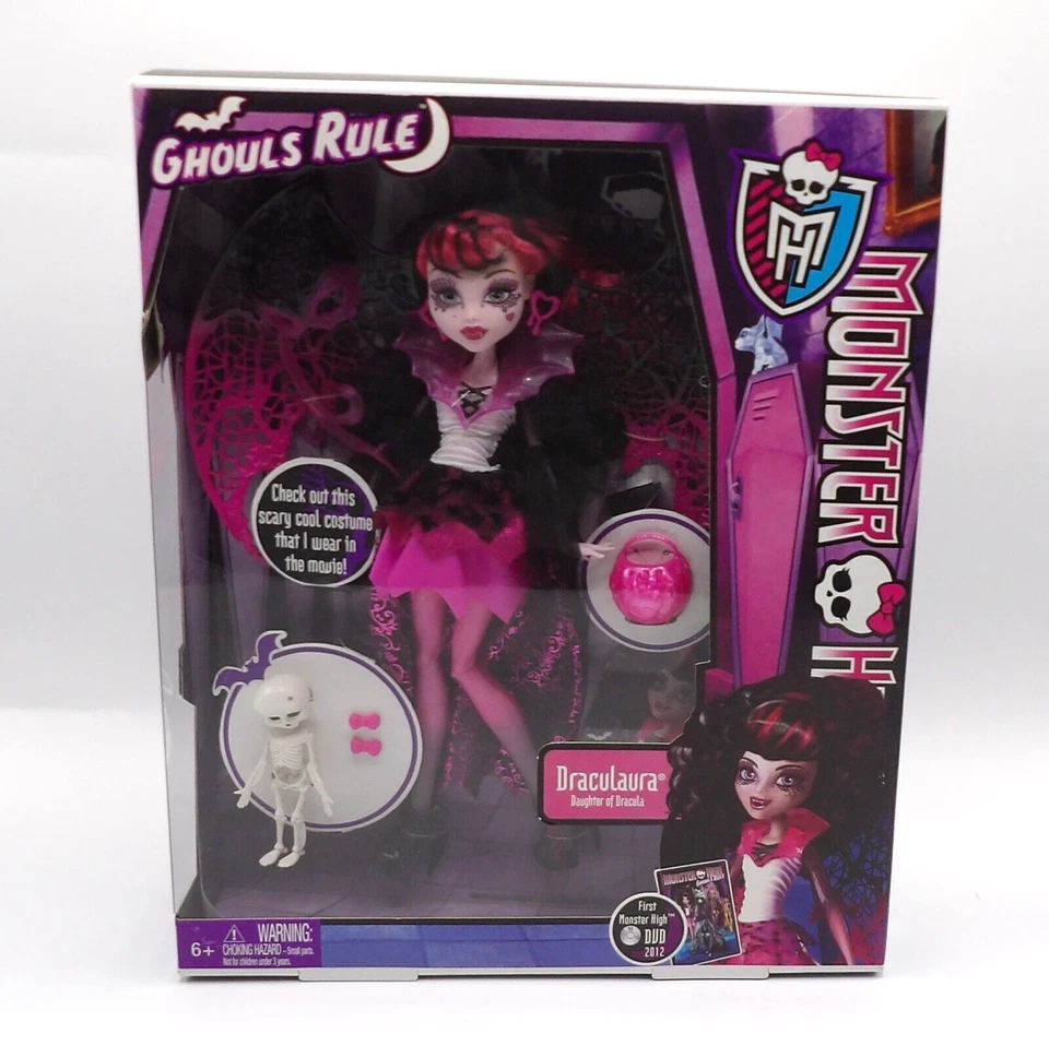 Draculaura Ghouls Rule Dress Shoes Monster High X3716 2012 Mattel