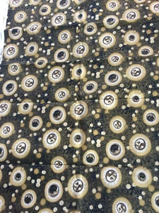 Robert Kaufman Starlight Star Bright Sun Moon Cotton Fabric  1 Yard x 42" - Picture 1 of 3