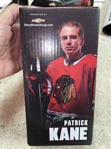 Patrick Kane Chicago Blackhawks Chevy Drives Bobblehead New NIB Rare See Photos - Picture 1 of 10