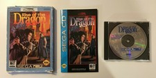 Rise of the Dragon / Cardboard (Sega CD, 1993) Dynamix - Box, Game & Manual RARE