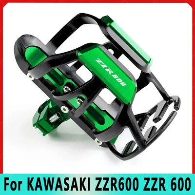New Beverage Water Bottle Drink Cup Holder Stand CNC For KAWASAKI ZZR600 ZZR 600 - Image 1 of 4