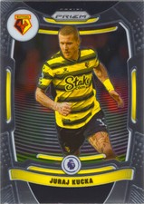 Juraj Kucka 2021-22 Panini Prizm Premier League Soccer Chrome Card #260 Watford