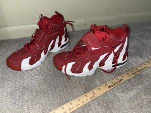 Brand New Vtg 2013 Original Deion Sanders Nike athletic Shoes Red & White US 8.5 - Bild 1 von 16