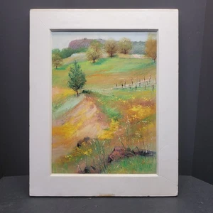 Reif Erickson Original Pastel Signed Vines of Spring Landscape Planes Valley - Picture 1 of 10