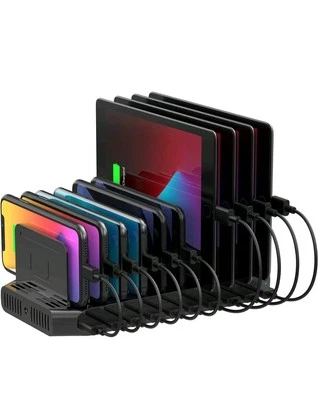 Unitek Multi Charging Station, 10-Port USB Charger for Multiple Devices Y-2190D - Image 1 of 4