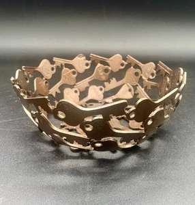 Metal Bowl Made Of Keys Industrial Decor - Picture 1 of 7