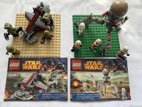 Lego Star Wars : Kashyyyk Troopers #75035 -  & #75036 Utapau Troopers w/Manuals