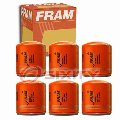 Filtros de aceite de motor FRAM HP8 6 piezas para TP3013 PF924 IF-16-1-3 IF-16-1-15 HF729 ni Foto 1 de 4