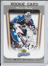 2005-06 Upper Deck MVP Peter Budaj Rookie # 430