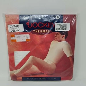 jockey thermal long johns white   XL 39" - 42" Inches AN756 Underwear 1994 - Picture 1 of 5