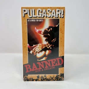PULGASARI ! 1985 Banned For a Decade VHS Promo Copy English Subtitles New Sealed - Picture 1 of 7