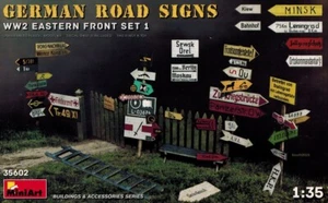 MiniArt 35602 - German Road Signs - WW2 Eastern Front Set 1 - Zubehör - 1:35 - Bild 1 von 2