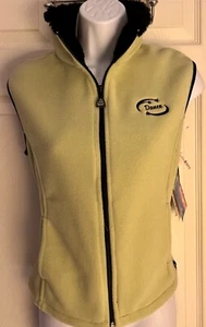 AVALANCHE WEAR PERFORMANCE GK FLEECE VEST LADIES SMALL "DANCE" LOGO GREEN SZ S - Picture 1 of 11