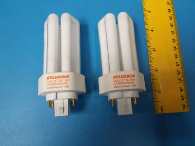 SYLVANIA DULUX TE  2 pcs , CF18DT/E IN 835 dulux T/E in 18W   - Image 1 of 3