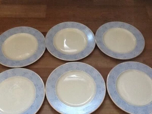 BURLEIGH WARE VINTAGE BALMORAL (8.75") X 6 SIDE PLATES- FREEPOST UK - Picture 1 of 7