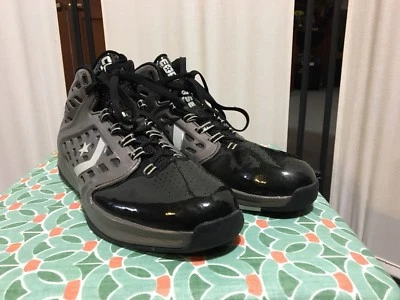 Clásica Converse All Star Negra/Pistola Metal/Gris 127657C Talla 13 EE. UU. Foto 1 de 4