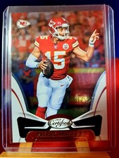 2018 Certified Patrick Mahomes II Red Card #30