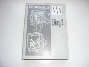 RENAULT WERKSTATTHANDBUCH  DIAG 2 1992 Servolenkung elektr. Fahrwerksabstimmung  - Zdjęcie 1 z 1