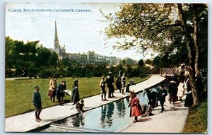 Postcard Bournemouth Dorset England Children's Corner posted 1916 - Picture 1 of 2