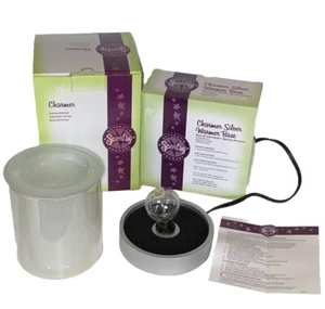 Scentsy Stövchen "Charmer" Full Size Wärmer inklusive Silberboden 2 Boxen - Bild 1 von 17