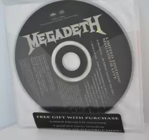MEGADETH LIVE Limited Edition US Promo Only CD Rare Capitol 6 Tracks 1992 - Imagen 1 de 1