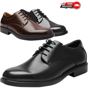 Men's Dress Shoes Formal Oxfords Shoes Wedding Shoes Business Shoes Size 6.5-15 - Picture 1 of 24