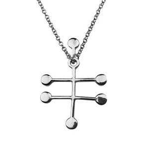Art Attack Vodka Molecule Chain Necklace - Picture 1 of 2