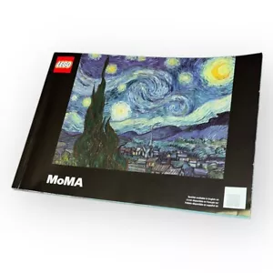 LEGO 21333 The Starry Night Vincent van Gogh Instructions Manual Only - Picture 1 of 3