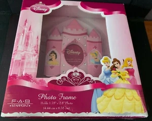 Marco de fotos vintage 1994 de princesa Disney rosa castillo nuevo, sellado de fábrica - Imagen 1 de 3