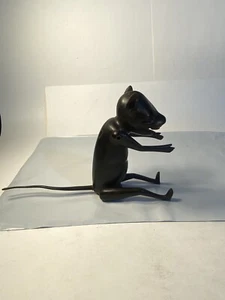 Vintage afrikanischer Stamm geschnitzt Opfer Gottheit Hexe Ärzte Räucherstäbchenhalter selten - Bild 1 von 20