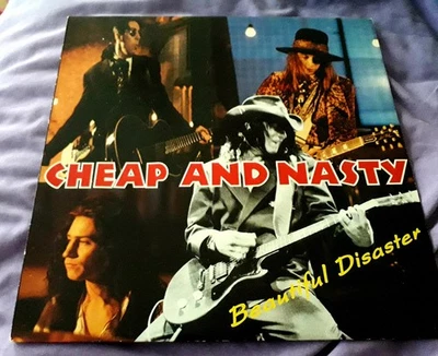 CHEAP AND NASTY Beautiful Disaster LP Vinyl 1991 Nasty Suicide Hanoi Rocks - Image 1 of 4