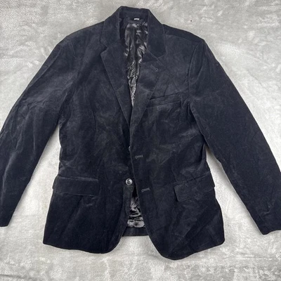 New Goodfellow and Co. Men's Black Velvet Suit Jacket Size Medium - Image 1 of 4